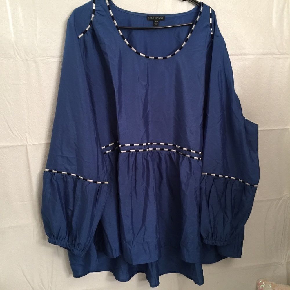 Lane Bryant Gorgeous Victorian Style Top